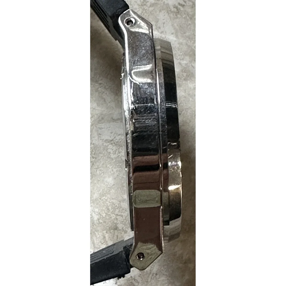 Michael Kors mk-8942 Mens Watch‎ Silicone Nylone Strap 45MM Working X